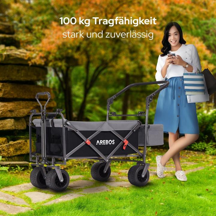 Produktbild Arebos Bollerwagen