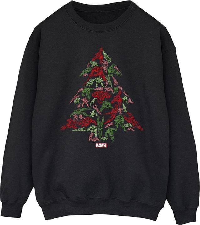 Immagine prodotto Avengers Christmas Tree Felpa Uomo (M)