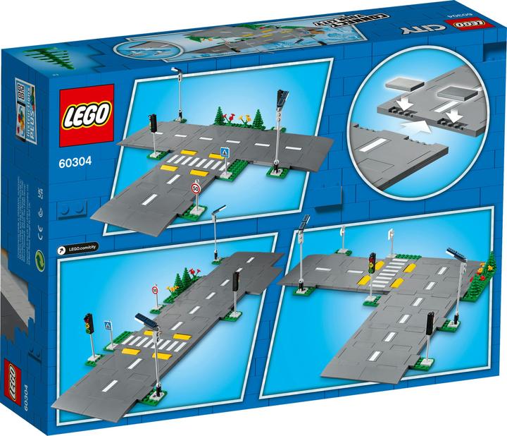 Actual product image LEGO Road intersection with traffic lights (60304, LEGO City)