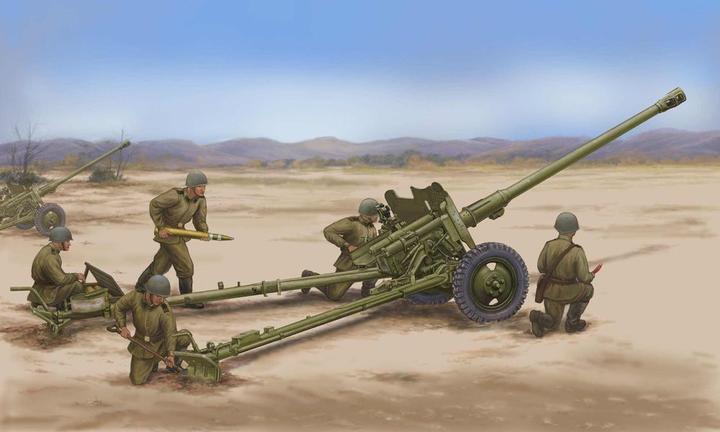 Actual product image Trumpeter Soviet 85mm D.44 Divisional Gun