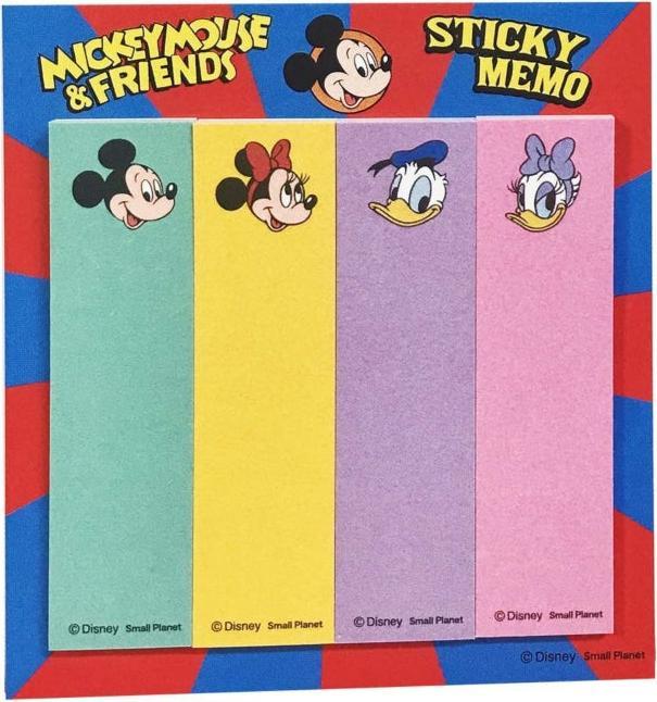 Image du produit Disney Nostalgika Mickey & Friends visage notes autocollantes