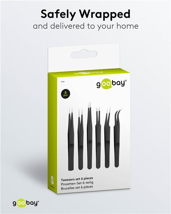 Actual product image Goobay Tweezer set