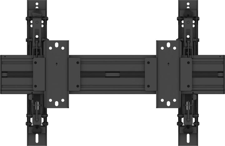 Produktbild Multibrackets Wandhalter Push in Pop out, 40"-75", schwarz (Wand, 75", 30 kg)