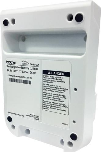 Actual product image Brother PA-BU-001 Li-ion battery