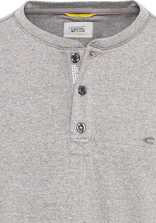 Produktbild Camel Active Langarm Henleyshirt aus nachhaltigen Baumwollmix (3XL)
