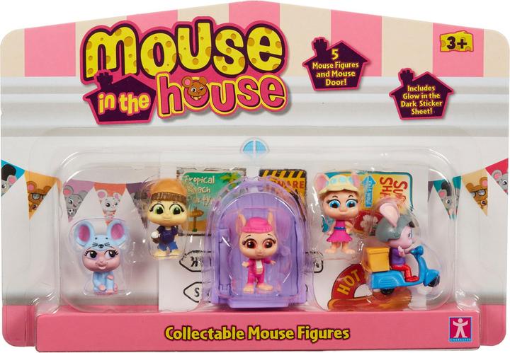 Actual product image Character MOUSE IN THE HOUSE - MOUSE 5 PACK ASS CDU (07706)