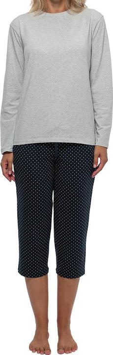 Gris, Bleu à pois
