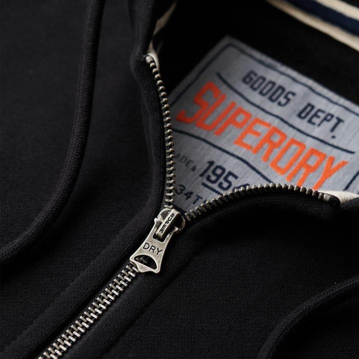 Produktbild Superdry Sweatjacke Casual Figurbetont Essential Logo Zip Hoodie (L)