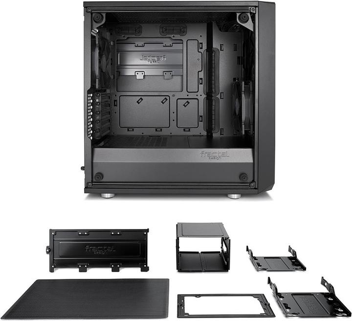 Actual product image Fractal Meshify C Mini - Dark TG (mATX)