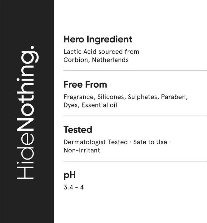 Actual product image Minimalist AHA BHA 10% Face Exfoliator (Exfoliation, 30 ml)