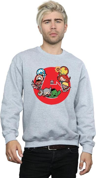 Immagine prodotto Kawaii Avengers Ready Steady War Felpa Uomo (L)