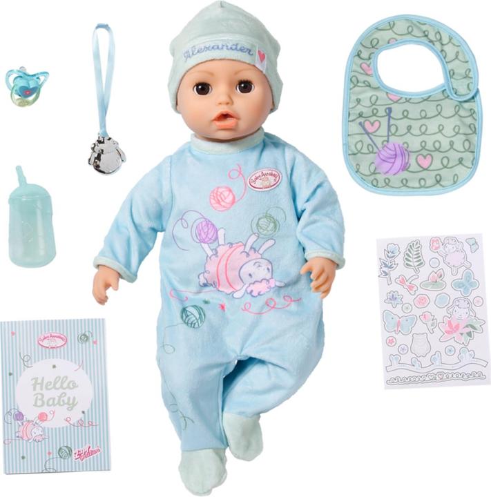 Zapf Creation Bébé Annabell Active Alexander