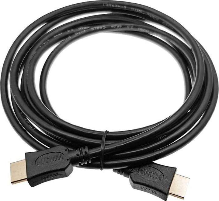 Alantec AV-AHDMI-2.0 HDMI cable 2m v2.0 High Speed with Ethernet - gold-plated plugs (2 m, HDMI)
