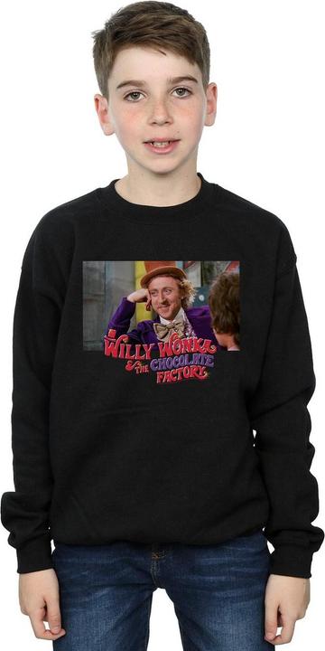 Produktbild Willy Wonka & the Chocolate Factory Condescending Wonka Sweatshirt Jungen (140, 146)