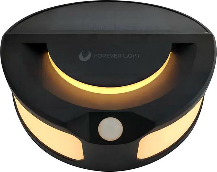 Actual product image Forever Light SUNARI Solar Lamp LED FLS-13 32*SMD PIR 6W 300lm 3000K 1200mAh Li-ion (300 lm, IP65)