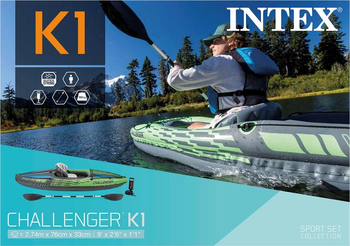 Actual product image Intex Challenger K1 (1 pers.)