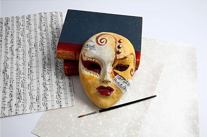 Actual product image Creativ Company Papp-Maske 1 Stück