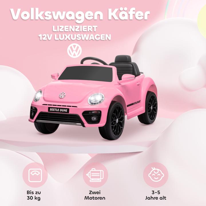 Produktbild Aiyaplay Kinder Elektroauto Kunststoff, Metall Rosa (12 V)