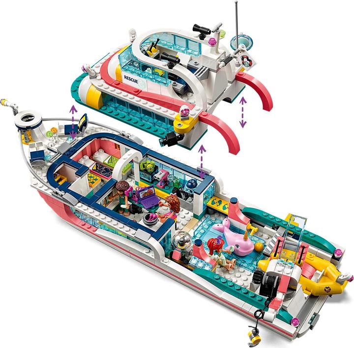 Immagine prodotto LEGO Missione di salvataggio in barca (41381, LEGO Friends)