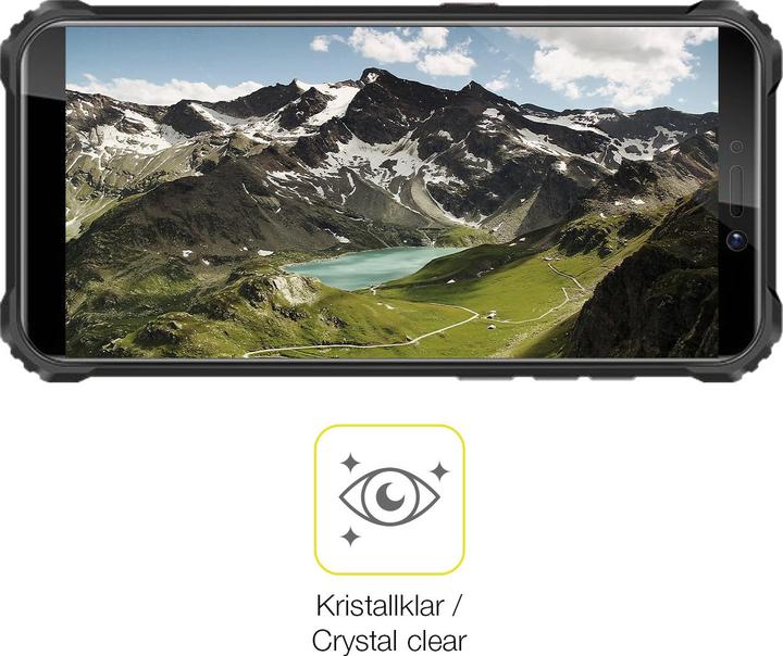 Actual product image Dipos 3D Full Cover Screen Protector (1 Piece, Oukitel WP5)