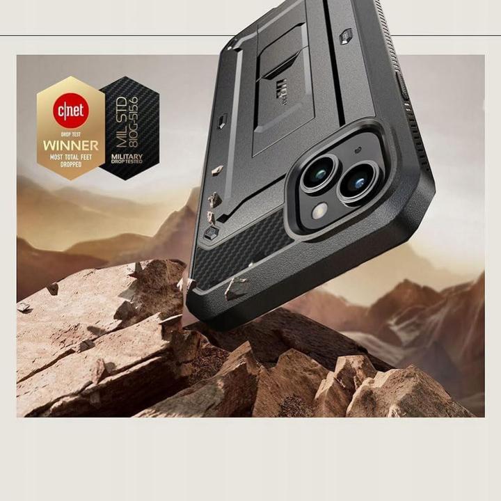 Actual product image Supcase Unicorn Beetle Pro Iphone 15 Black (Apple iPhone 15)