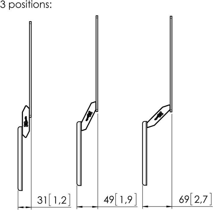 Produktbild Vogels Sound 3450 (Wand, 10 kg)