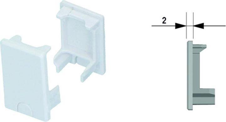 Actual product image Halemeier End caps ChannelLine A