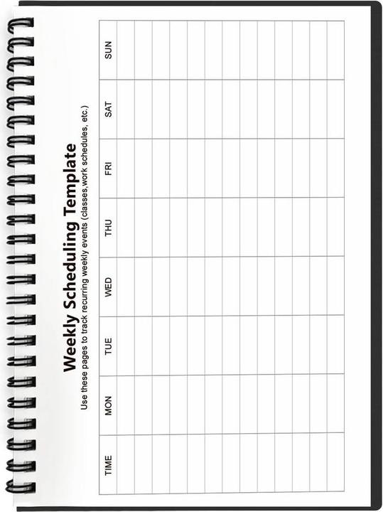 Immagine prodotto Dreiklang-be smart Taccuino riscrivibile Dreiklang con planner, DIN A5, linee e griglia a punti (A5, Quadretti, Righe)