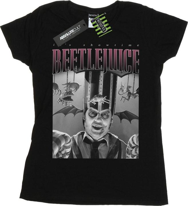 Image du produit Beetlejuice T-shirt en coton hommage au cirque - Femmes/Dames (M)