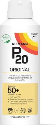 Produktbild P20 RIEMANN Original Dauerspray SPF50 150ml Fortschrittlicher Sonnenschutz (Sonnenspray, SPF 50, 150 ml, 139.10 g)