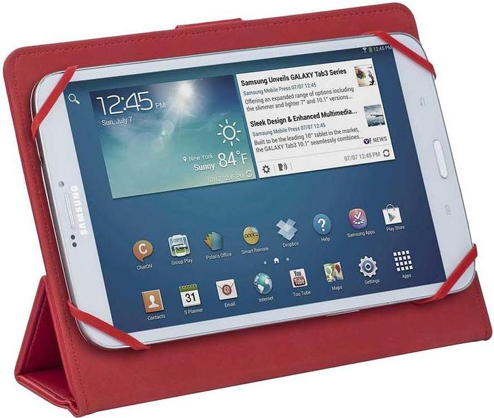 Produktbild Rivacase § 3112 Housse universelle pour tablettes 7 Rouge (Asus Fonepad)