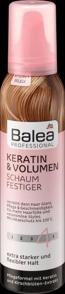 dm BaleaProfessional Schaumfestiger Keratin&Volumen (Volumenschaum)