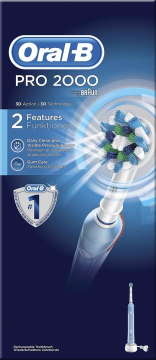 Produktbild Oral-B Pro 2000 (Oszillierende Zahnbürste)