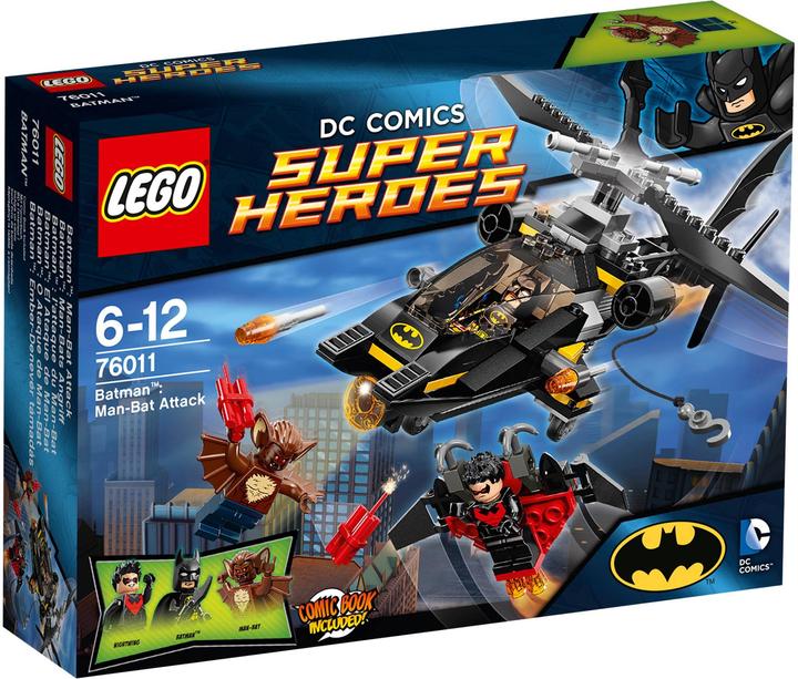 Image du produit LEGO Super Heroes Batman Man-Bats Attack (76011, LEGO DC)