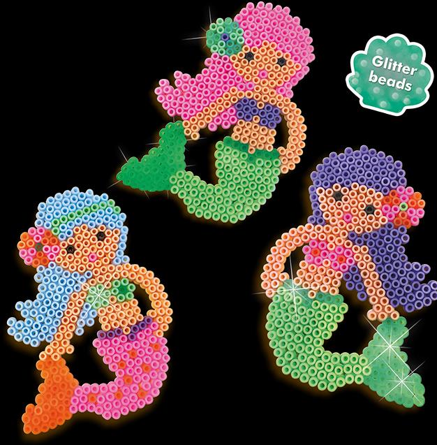 Actual product image Ses Beedz - Ironing beads Mermaid