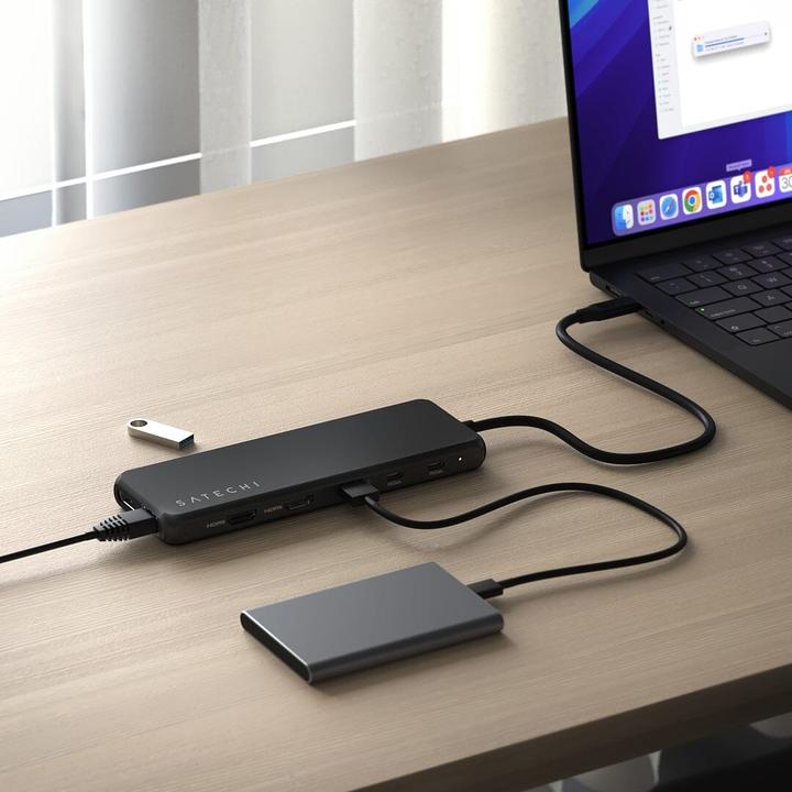 Produktbild Satechi 13-in-1 USB-C Triple Display Multiport Adapter (USB-C, 13 Ports)