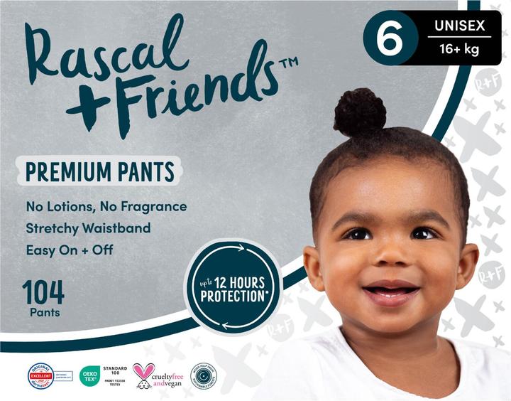 Produktbild Rascal+Friends Premium Pants (Gr. 6, Monatsbox, 104 Stück)