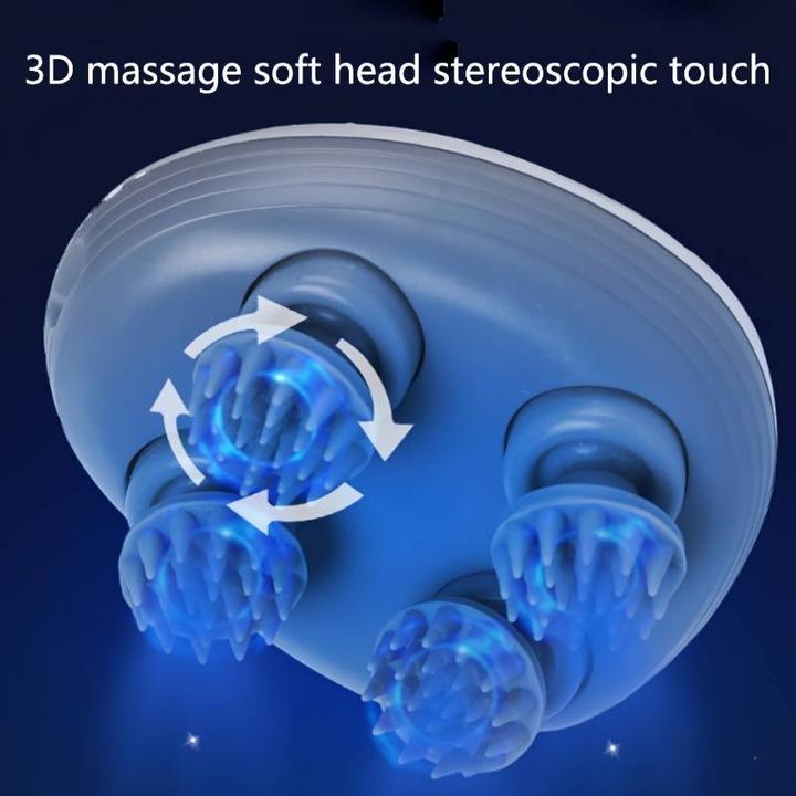 Produktbild PhoneLook Elektronisches kabelloses Kopf- & Körper Massage Gerät für massagen unterwegs