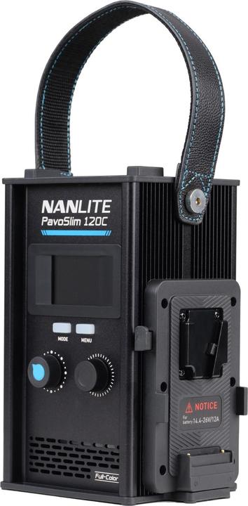 Actual product image Nanlite PavoSlim 120C (Studio light, Surface luminaire, Video light)