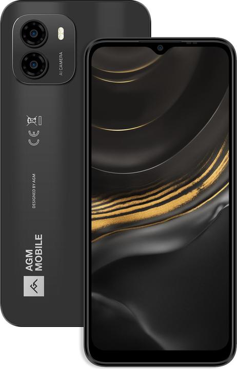 AGM NOTE N1 8/128GB DARK GREY (128 GB, Black, 6.50", Dual SIM, 50 Mpx, 4G)