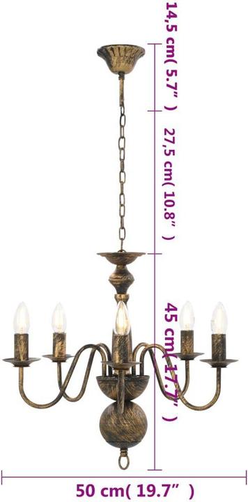 Actual product image VidaXL Agelaos (50 cm)
