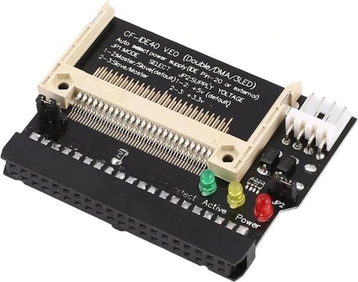 Produktbild PowerGuard CF zu IDE Adapter 40-Pin für IDE Festplatten an Mainboards