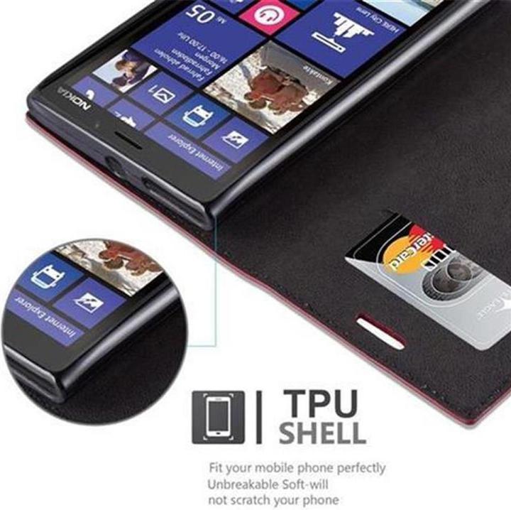 Actual product image Cadorabo Book Invisible Magnet Cover (Nokia Lumia 920)