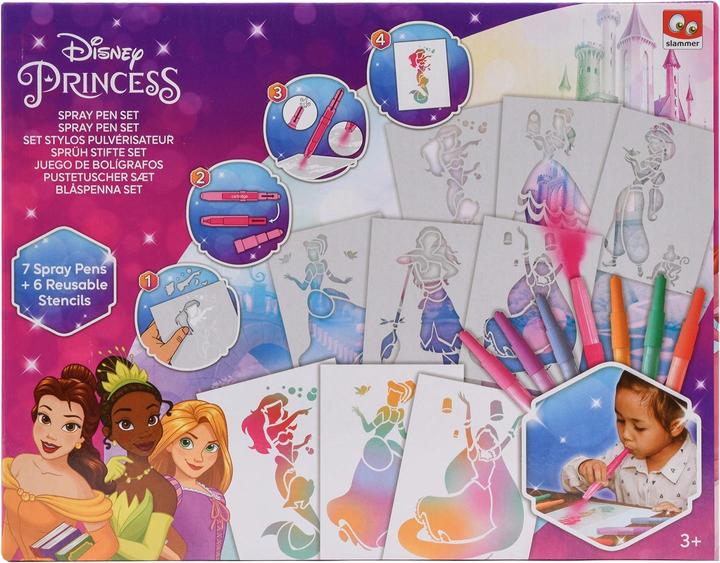 Actual product image Canenco Disney Prinses Blow Pens Set