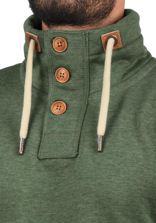 Immagine prodotto Solid TripTroyer Felpa Maglione Pullover Da Uomo Con Chiusura A bottone (M)