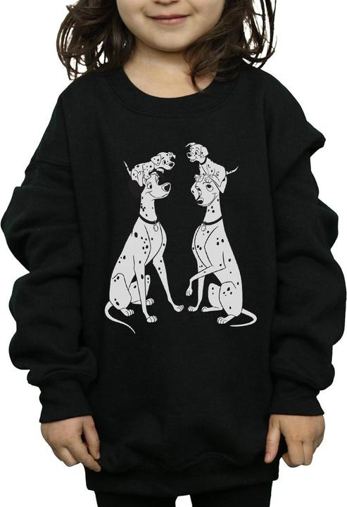 Actual product image Disney Girls 101 Dalmatians Family Sweatshirt (116)