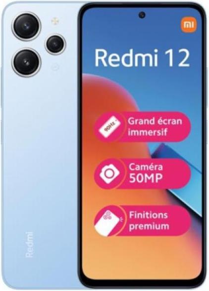Produktbild Xiaomi Redmi 12 5G (128 GB, Sky Blue, 6.79", Hybrid Dual SIM, 50 Mpx, 5G)