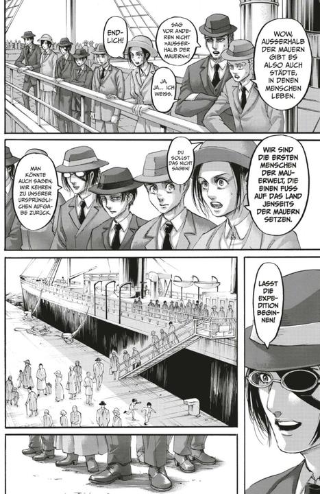 Actual product image Attack on Titan, Bände 31-34 im Sammelschuber mit Extra (German, Hajime Isayama, 2022)