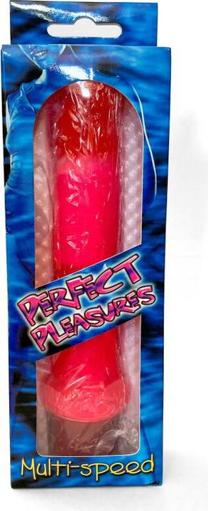 Actual product image Seven Creations Jelly Anal Vibrator- Pink