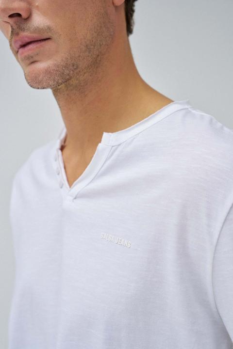 Immagine prodotto Salsa Jeans Langarmshirt Jersey Longsleeve Serafino (L)